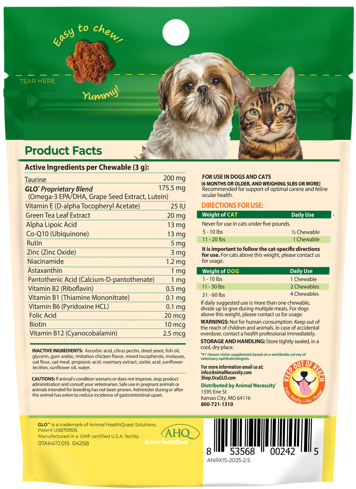 Ocu-GLO® Chewables (15ct)