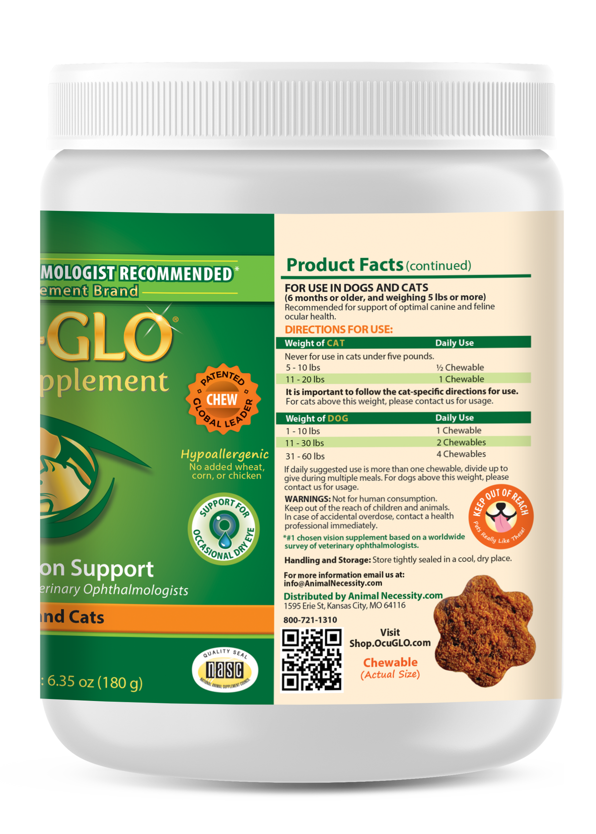 Ocu-GLO® Chewables (60ct)